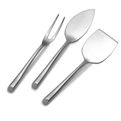 3 Piece Forged Wave Cheese Set