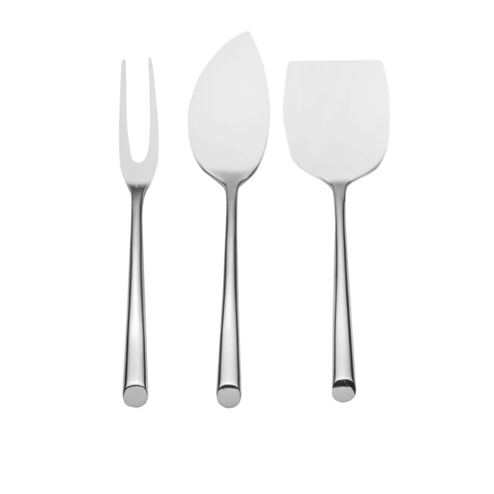 3 Piece Forged Wave Cheese Set