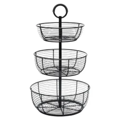 3 Tier Round Wrap Basket