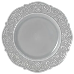 Abby Gray 16 Piece Dinnerware Set, Service for 4