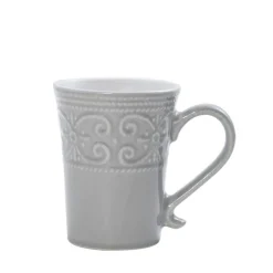 Abby Gray 16 Piece Dinnerware Set, Service for 4