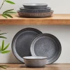 Amara Slate 6 Piece Dinnerware Bowl Set, Service for 2