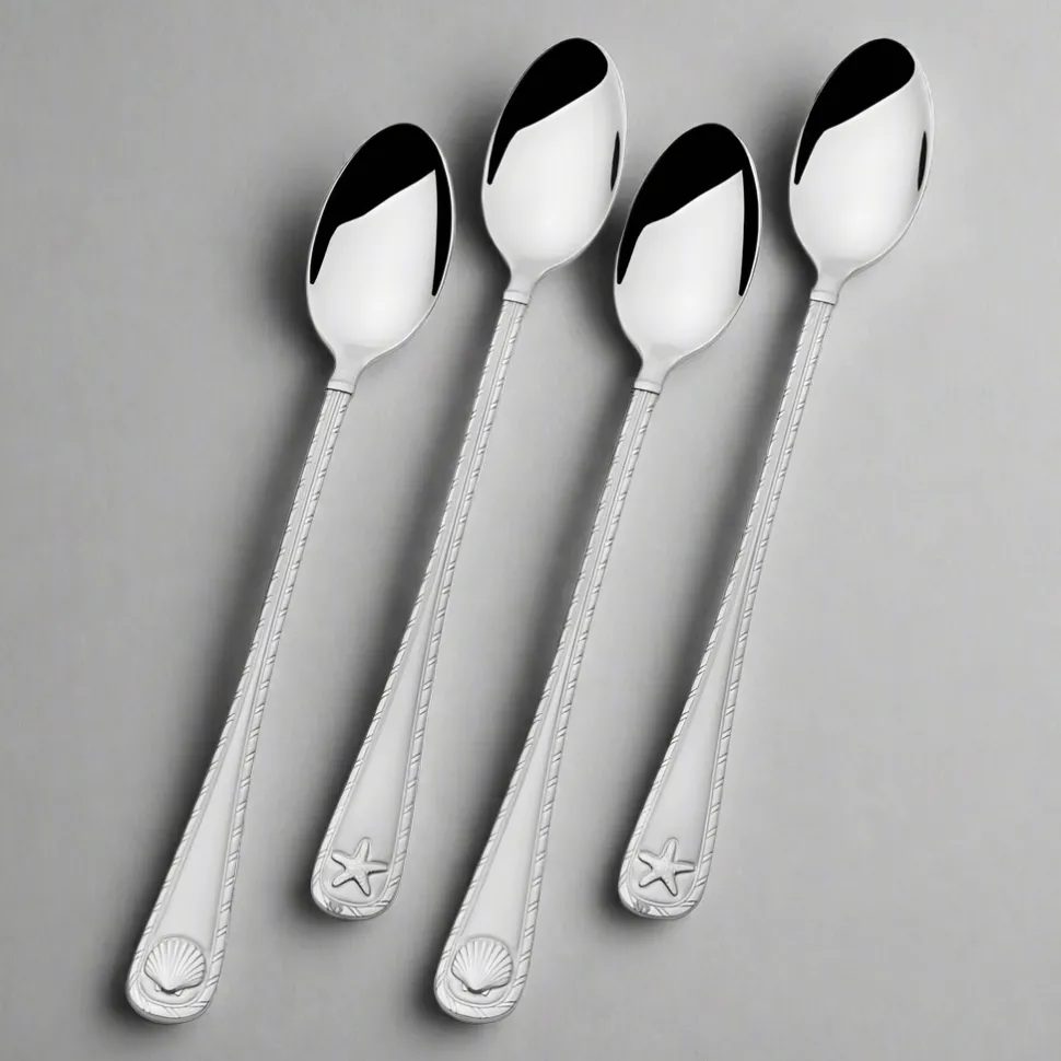 Antigua Frost Set of 4 Iced Beverage Spoons