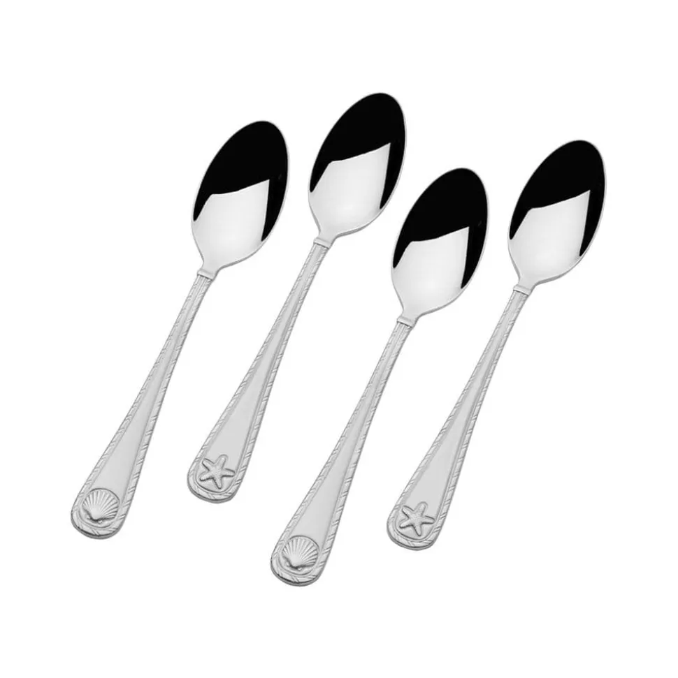 Antiqua Frost Set of 4 Mini Coffee Spoons