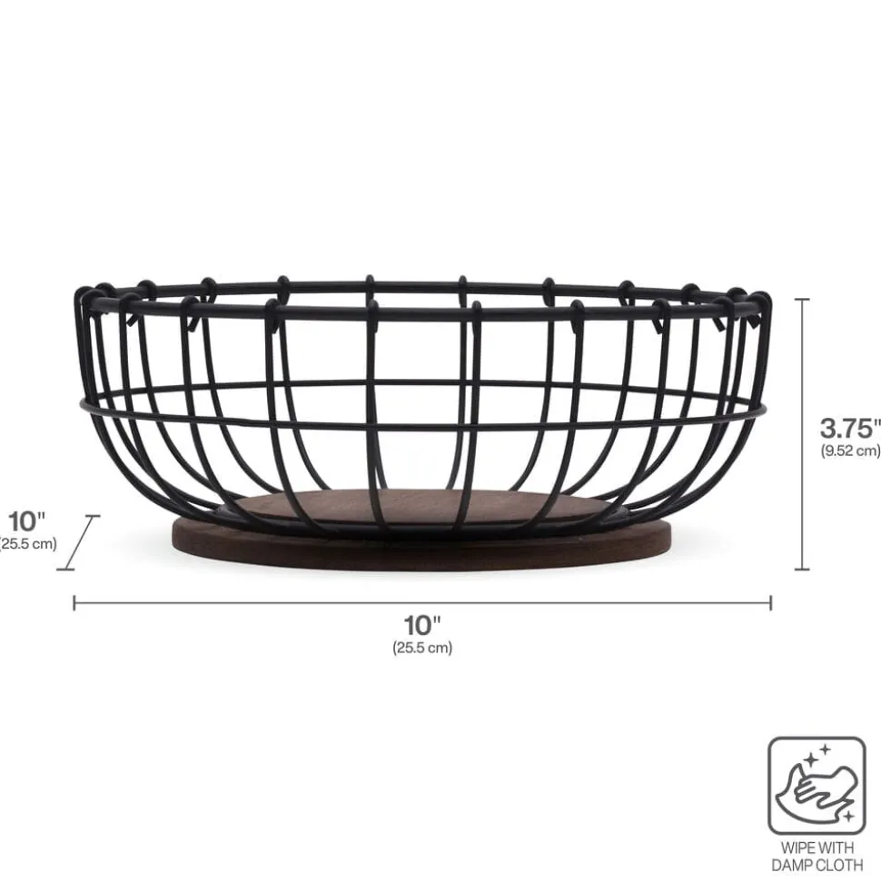 Anvil Cage Centerpiece Basket