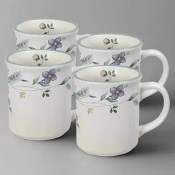 April Set of 4 Mugs
