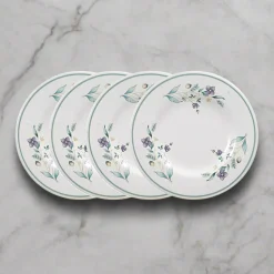 April Set of 4 Salad Plates