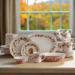 Autumn Berry Service for 8 with Serveware