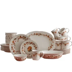 Autumn Berry Service for 8 with Serveware