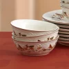 Autumn Berry Set of 4 Soup Cereal Bowls
