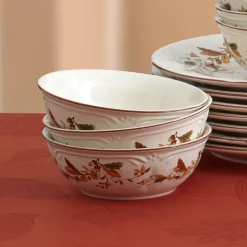 Autumn Berry Set of 4 Soup Cereal Bowls