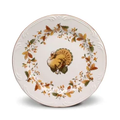 Autumn Berry Set of 4 Turkey Salad Plates