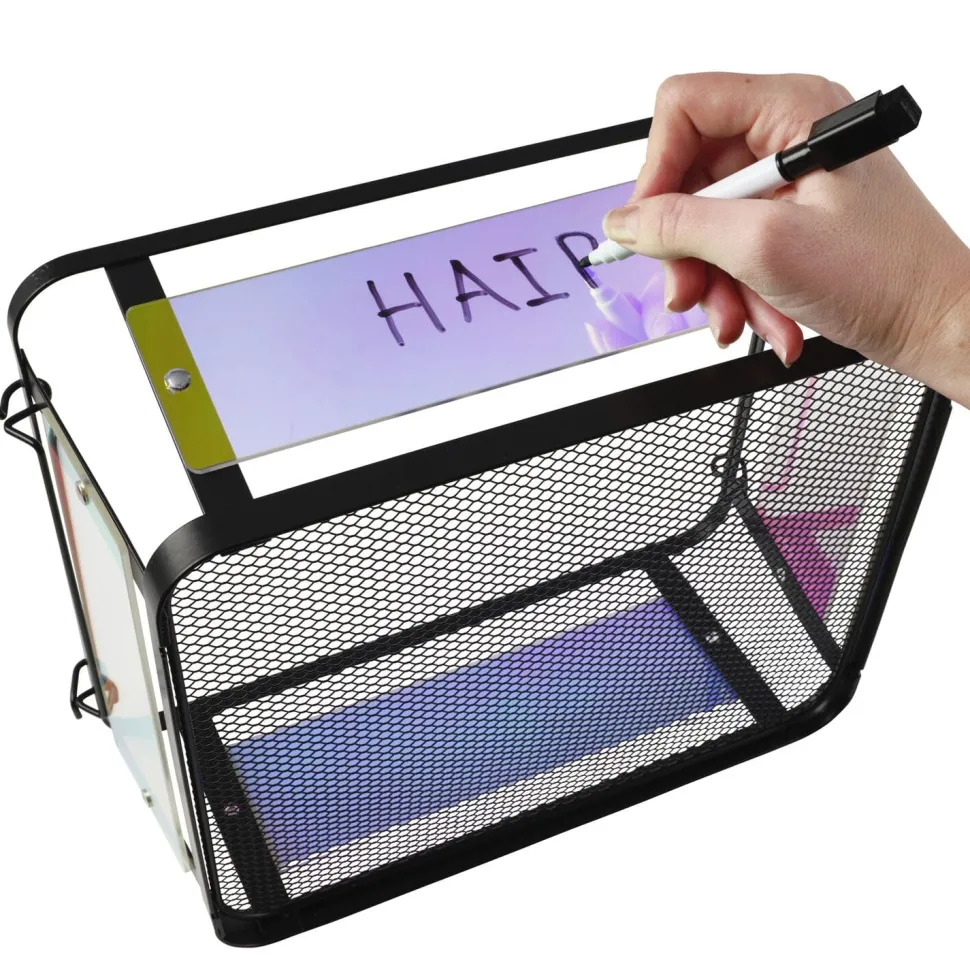 Ava Iridescent Stackable Storage Basket