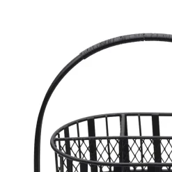 Band and Stripe Swivel Hostess Buffet Storage Caddy
