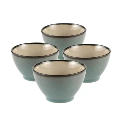 Belmont Blue Fruit Bowls, Set of 4