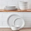 Blooming Meadow Cream 12 Piece Dinnerware Set, Service for 4