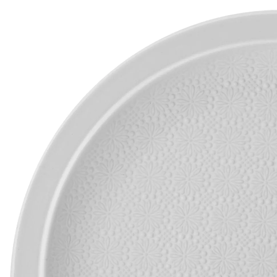 Blooming Meadow Cream 12 Piece Dinnerware Set, Service for 4