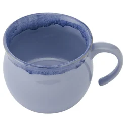 Blue Banded Jumbo Soup Mug
