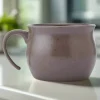 Brown Speckled Jumbo Soup Mug