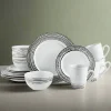 Bryson White 16 Piece Dinnerware Set, Service for 4