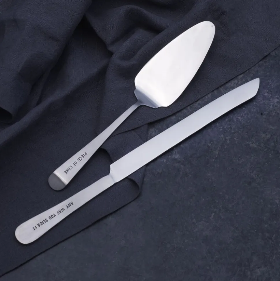 Cake Knife and Server Set