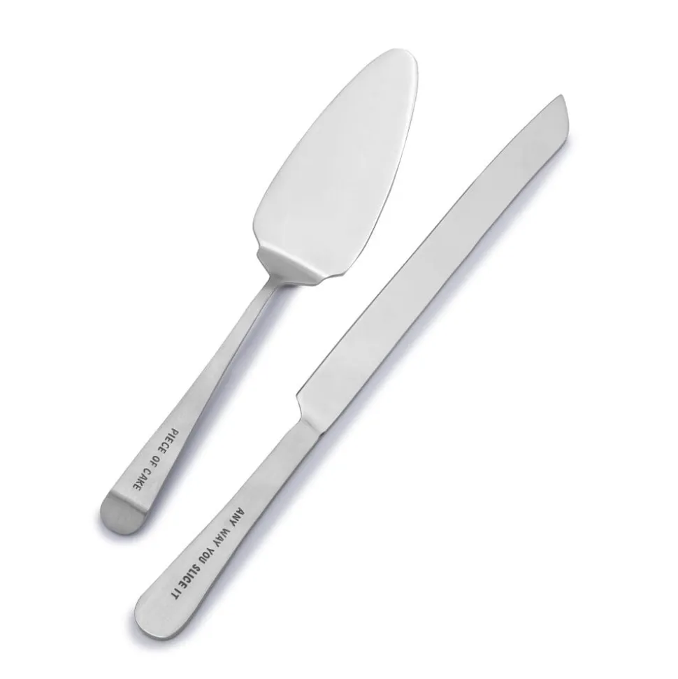 Cake Knife and Server Set