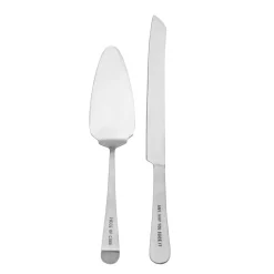 Cake Knife and Server Set