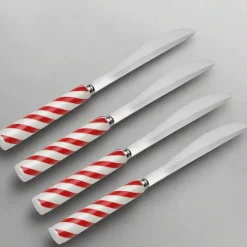 Candy Cane Set of 4 Spreaders