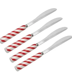 Candy Cane Set of 4 Spreaders