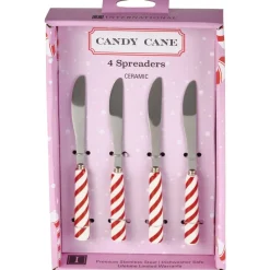Candy Cane Set of 4 Spreaders