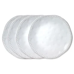 Canyon Bead Set of 4 Dinner Plates