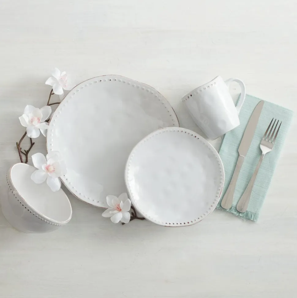 Canyon Bead Set of 4 Dinner Plates