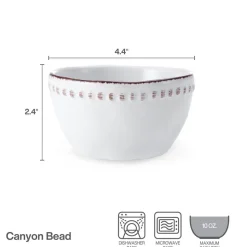 Canyon Bead Set of 4 Fruit Bowls
