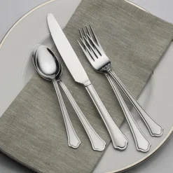 Capri Frost 53 Piece Flatware Set, Service for 8