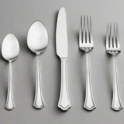Capri Frost 20 Piece Flatware Set, Service for 4
