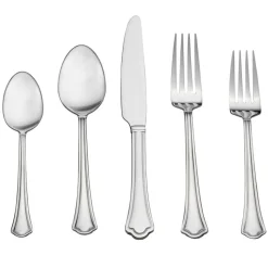 Capri Frost 20 Piece Flatware Set, Service for 4