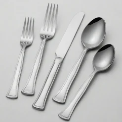 Chadwick Bead 20 Piece Flatware Set, Service for 4