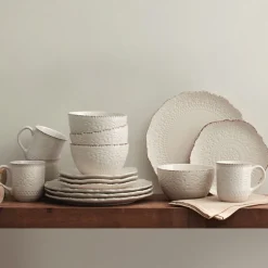 Chateau Cream 16 Piece Dinnerware Set, Service for 4