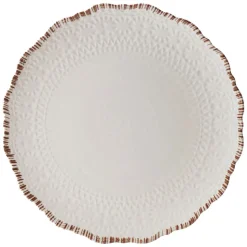 Chateau Cream 12 Piece Outdoor Melamine Dinnerware Set, Service for 4