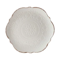 Chateau Cream 12 Piece Outdoor Melamine Dinnerware Set, Service for 4