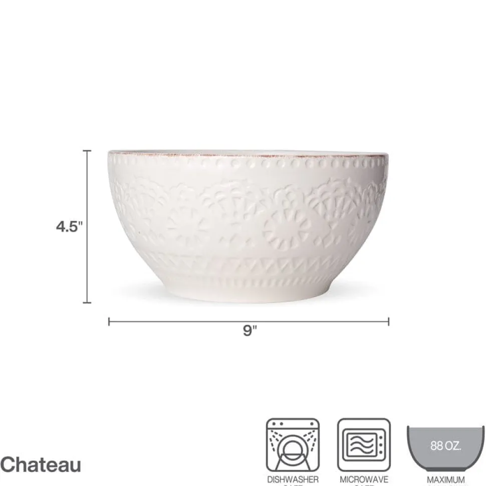 Chateau Cream Serving Bowl