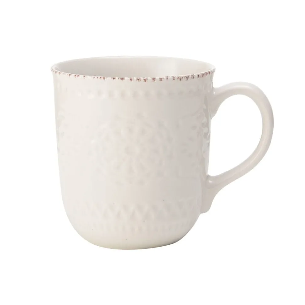 Chateau Cream Set of 4 Mugs