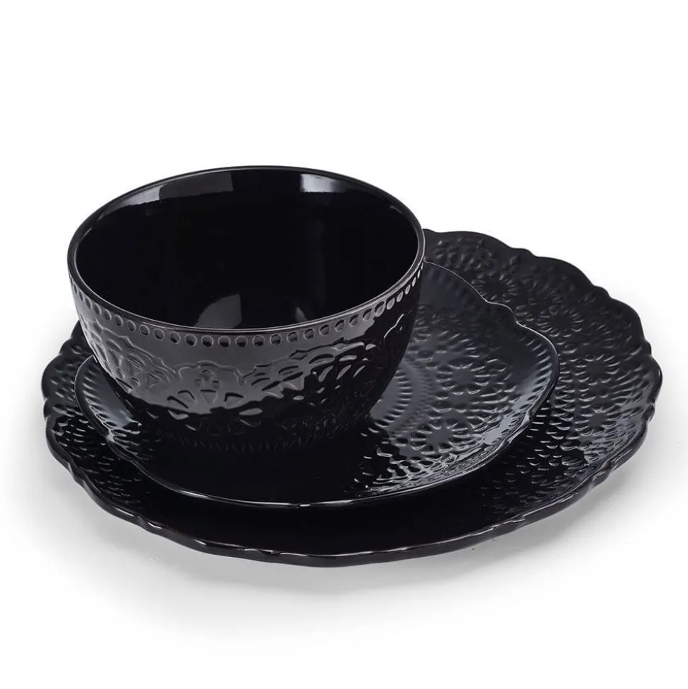 Chateau Midnight Set of 4 Soup Cereal Bowls