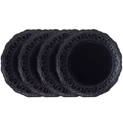 Chateau Midnight Set of 4 Dinner Plates
