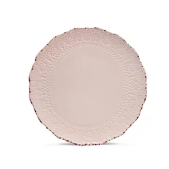 Chateau Pink Set of 4 Dinner Plates