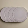 Chateau Smoke Set of 4 Dinner Plates