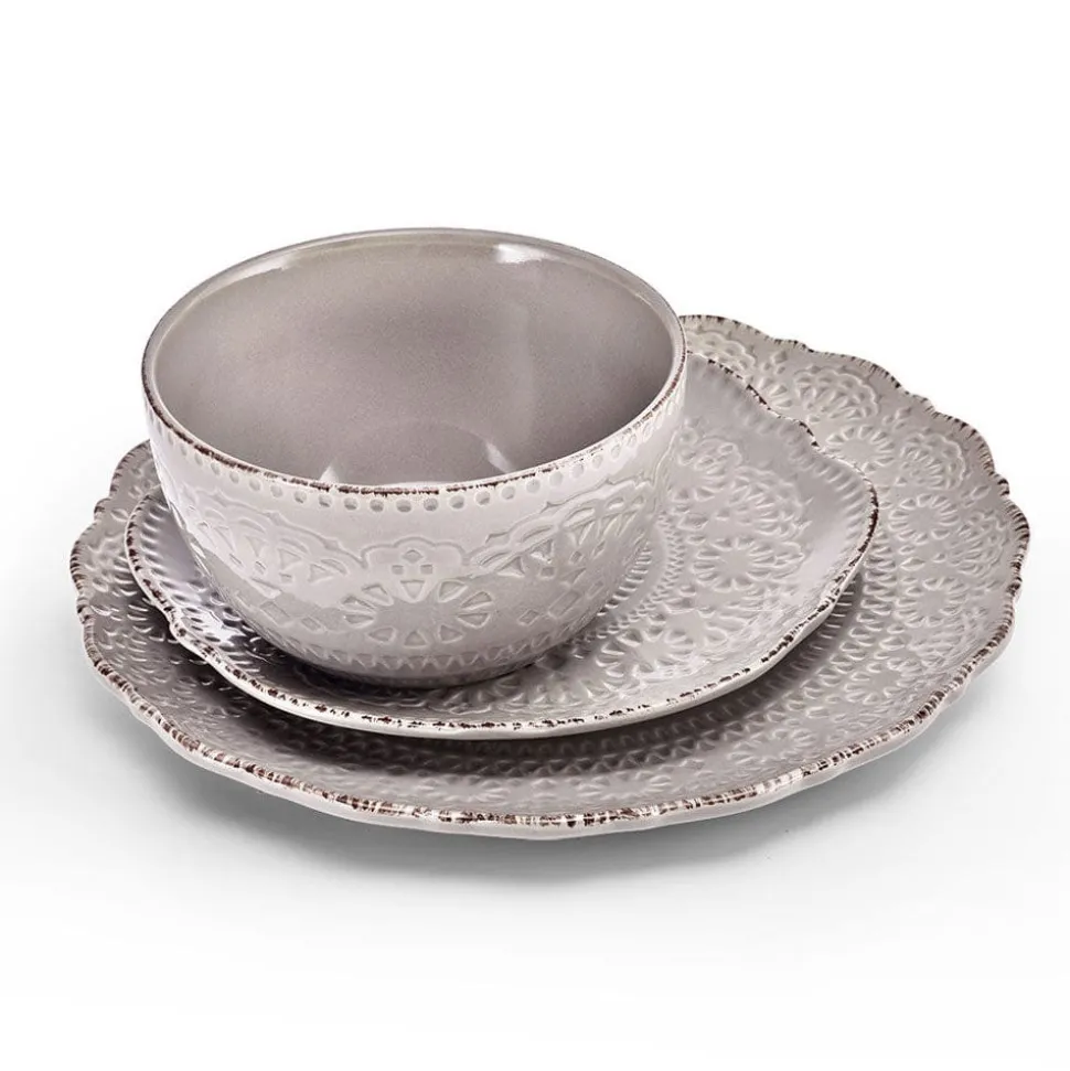 Chateau Smoke Set of 4 Soup Cereal Bowls