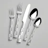 Checkered Frost 20 Piece Flatware Set, Service for 4