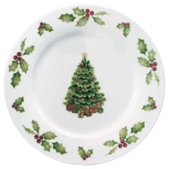 Christmas Day 24 Piece Dinnerware Set, Service for 8