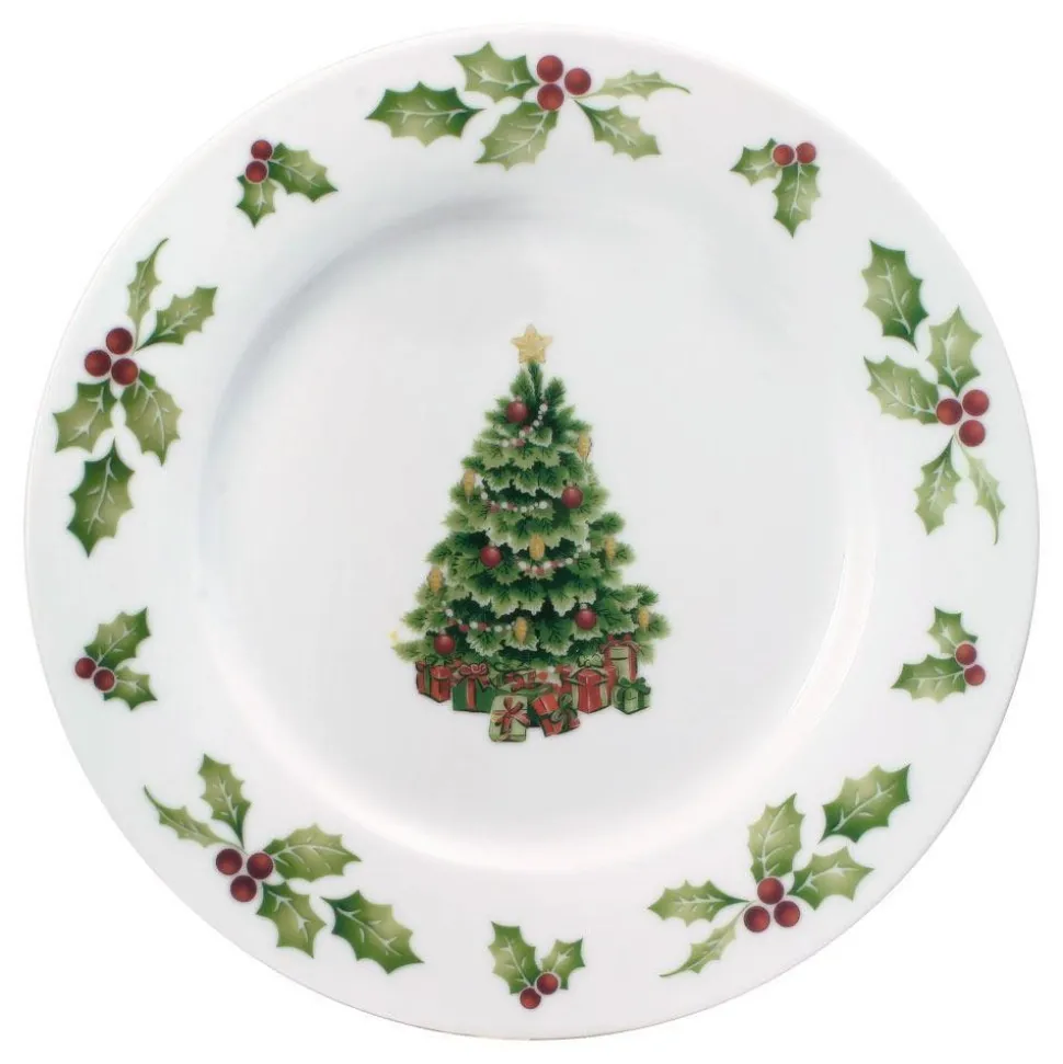 Christmas Day 24 Piece Dinnerware Set, Service for 8